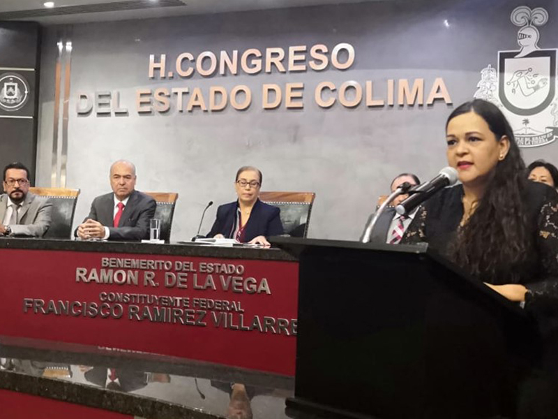 Diputada Livier Rodríguez cuestionó a Fiscal General del Estado en su primer informe