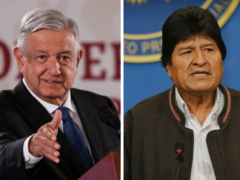 Tras golpe militar, México ofrece asilo a Evo Morales y 20 bolivianos más