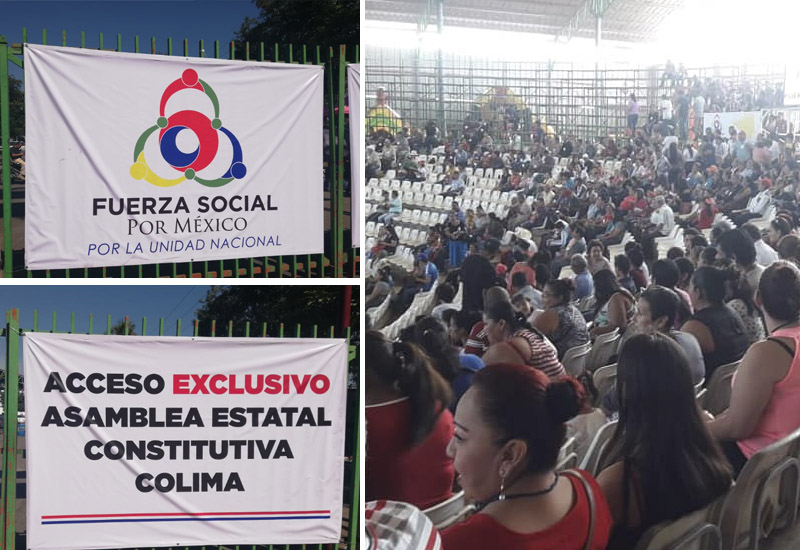 Pagando $250 y convocando a nombre de AMLO y Morena, «Fuerza Social» realiza asamblea constitutiva