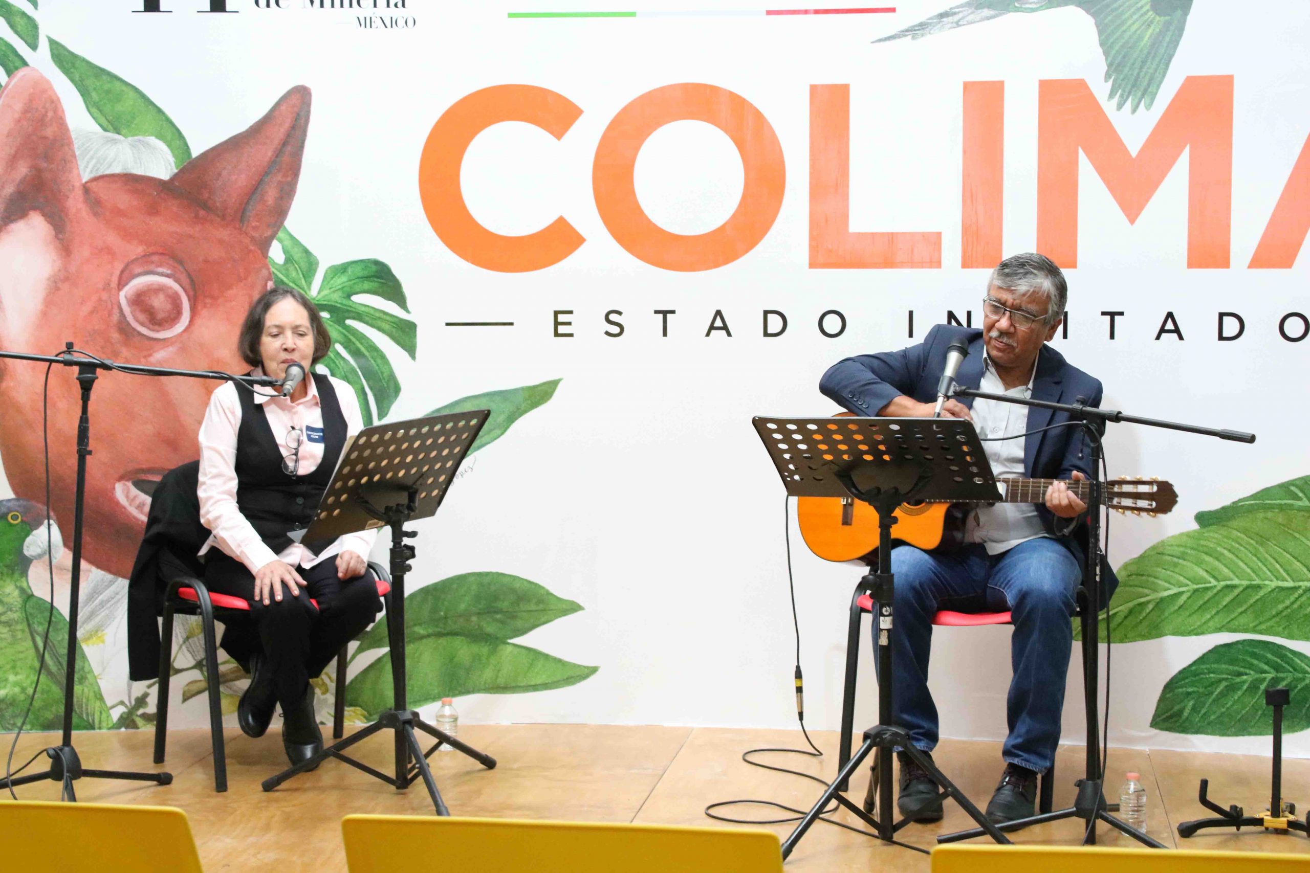 Poesía y música se conjugan en la FILPM