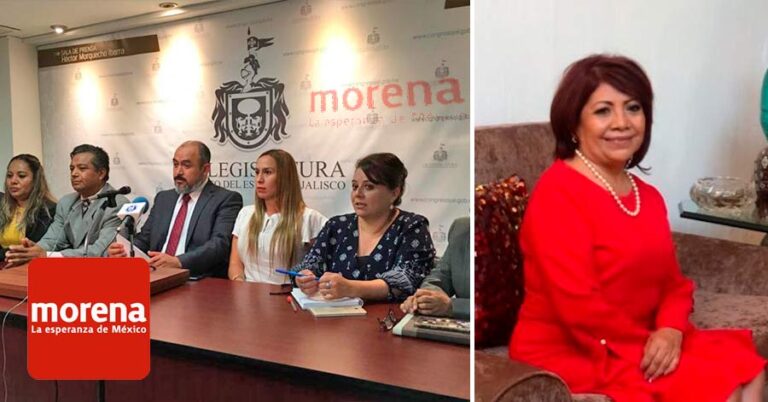 Morena saca y desconoce a diputada que votó a favor de endeudar más a Jalisco