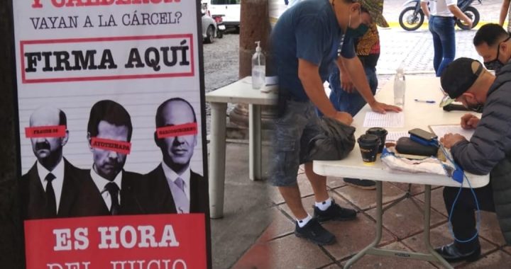 Arranca recolecta de firmas en Colima para enjuiciar a expresidentes