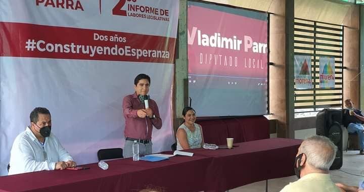 Indira la mejor posicionada y la mejor opción para el cambio en Colima: Vladimir Parra