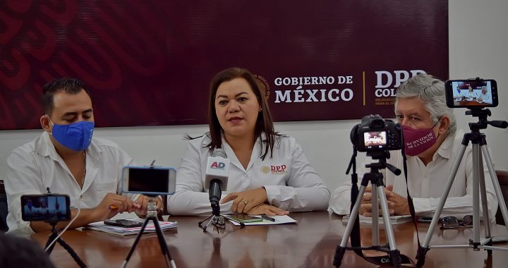 Gob. Federal dispersa en noviembre 214.5 mdp en Colima: Guadalupe Solís