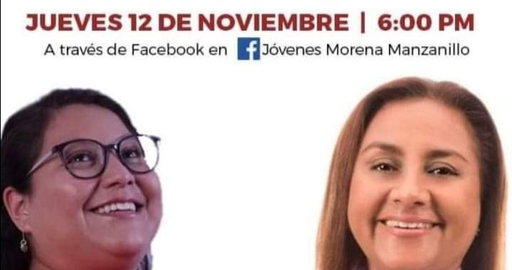 Jóvenes Morena Manzanillo invitan a charla sobre Avances de la 4T