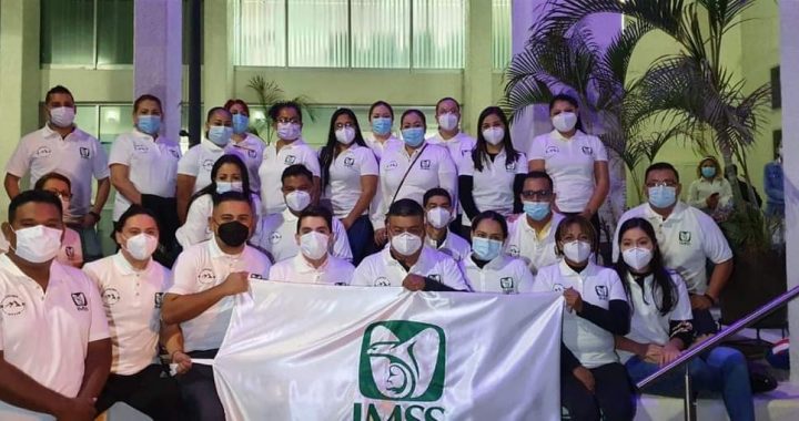 Livier Rodríguez aplaude a los 29 trabajadores del IMSS Colima que serán parte de la Operación Chapultepec