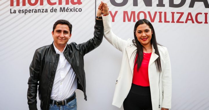 Consejo Estatal de Morena Colima felicita a Indira Vizcaíno su precandidatura a gobernadora