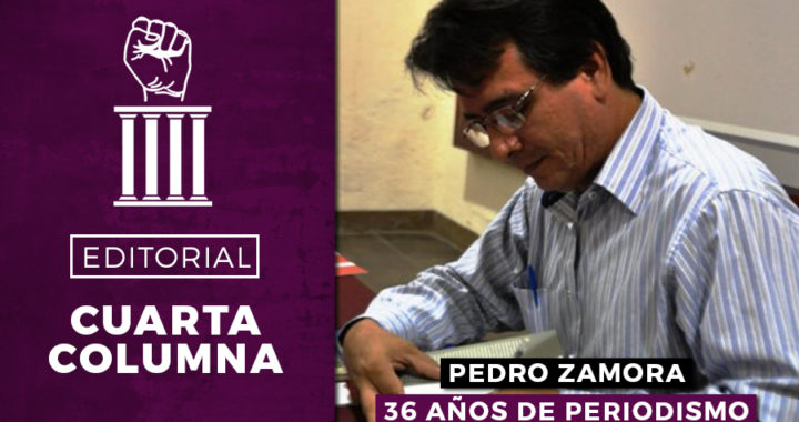 Pedro Zamora; 36 años de periodismo crítico