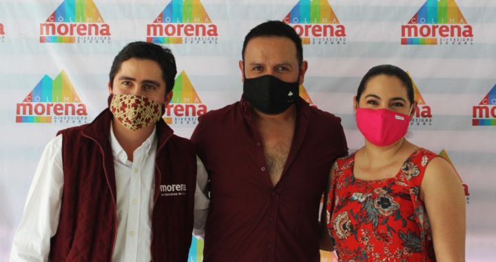 Secretaría de la Diversidad Sexual De MORENA Colima, entrega nombramiento  de enlaces estatal y municipales