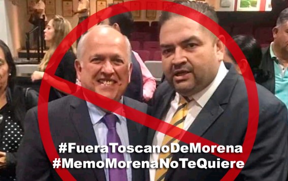 Lanzan petición en Change.org para que Memo Toscano no sea candidato de Morena