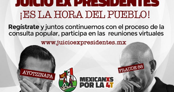 Abren registro para continuar con juicio a expresidentes