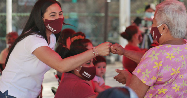 Indira consolida preferencias en Colima