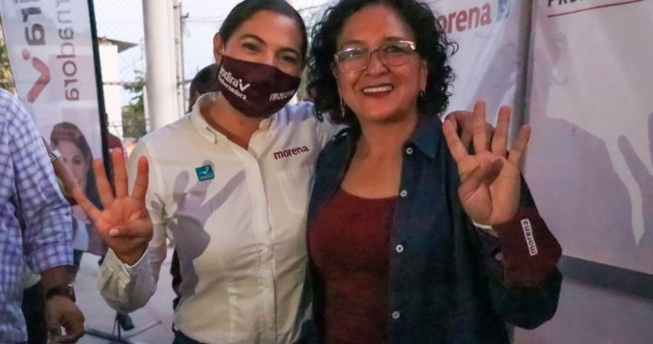 Con amplio apoyo de la gente, Marisa Mesina de Morena cierra campaña rumbo a la diputación local por el distrito 2