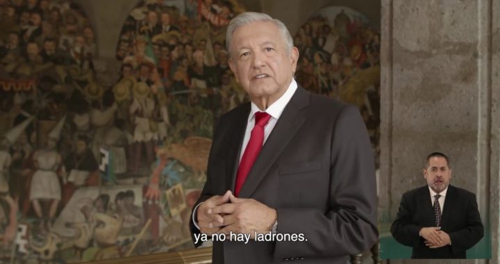 En Palacio ya no hay ladrones: AMLO en spot de 3er informe