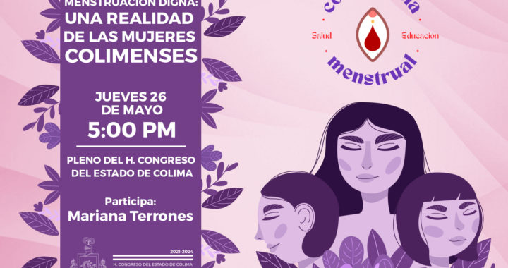 Diputadas invitan a foro de Menstruación Digna en el Congreso