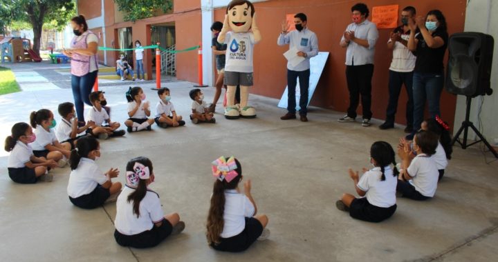 CIAPACOV inicia visitas a escuela con el fin de fomentar la Cultura del Agua