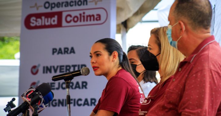 #OperaciónSaludColima: 5 nuevas Unidades Médicas Móviles en comunidades rurales