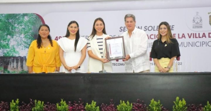 Congreso conmemora 499 años de la Fundación de la Villa de Colima en Caxitlán, perteneciente a Tecomán