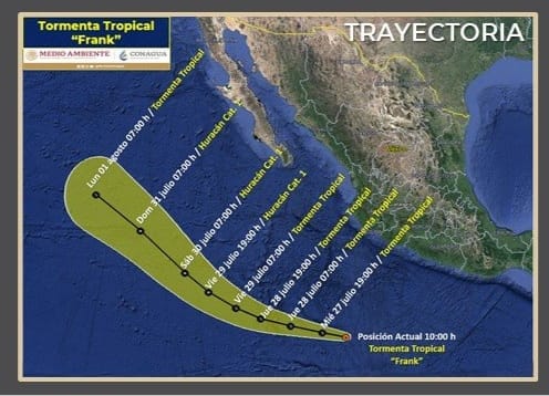 Protección Civil: Seguirán lluvias puntuales muy fuertes en Colima