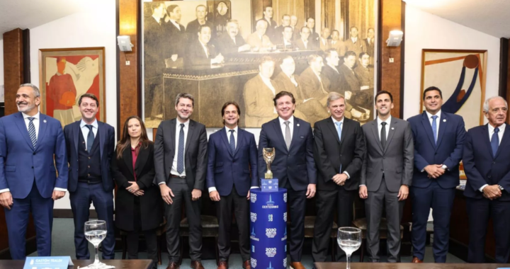 Argentina, Chile, Uruguay y Paraguay presentan candidatura a Mundial 2030