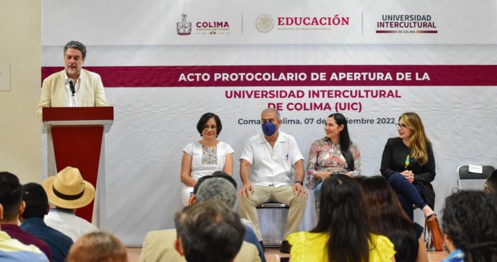 Gobernadora Indira y subsecretario Concheiro inauguran la Universidad Intercultural de Colima