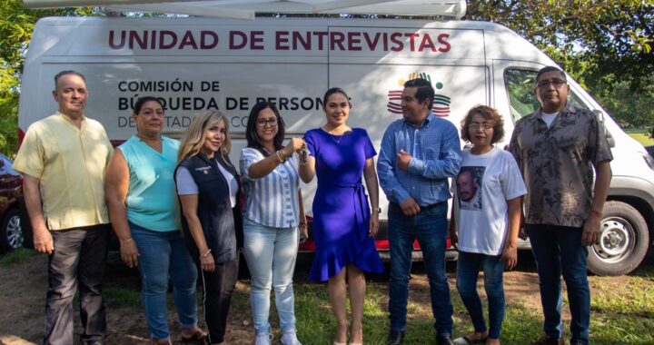 Indira entrega tres unidades móviles a la Comisión de Búsqueda de Personas