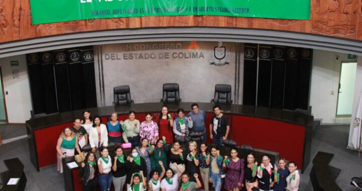 Congreso celebra un año de la aprobación del derecho a decidir en Colima
