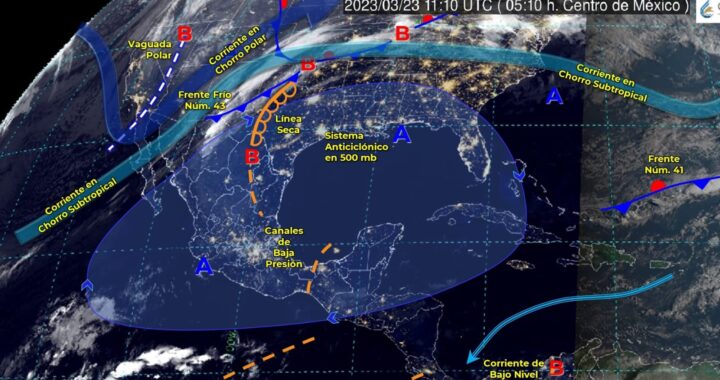 Colima se mantiene en rangos de temperatura que oscilan de 35 a 40°C