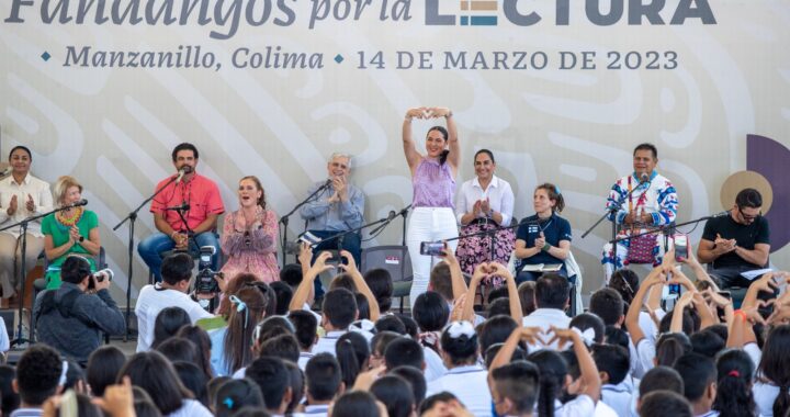 Indira Vizcaíno y Beatriz Gutiérrez Müller presiden Fandangos por la Lectura