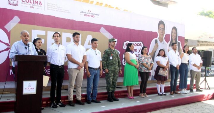 Secretaría de Educación pone en marcha la Feria Profesiográfica 2023, en Colima