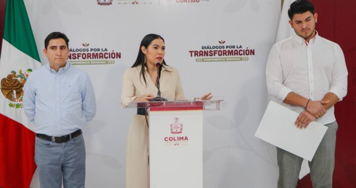 Indira Vizcaíno y Vladimir Parra presentan acciones para cuidado del agua en Colima y Villa de Álvarez