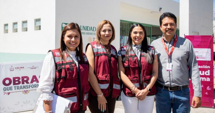 Indira supervisa obra que transforma Centro de Salud en La Virgencita, donde se invierte más de 1.5 mdp