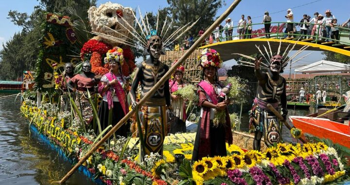 Colima, presente como estado invitado en la Feria de la Flor Más Bella del Ejido, en Xochimilco