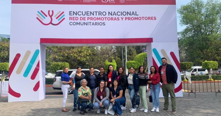 DIF Estatal Colima participa en Encuentro Nacional de la Red de Promotoras y Promotores Comunitarios