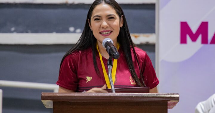 El deporte es reconstrucción del tejido social: Indira al inaugurar Macro-Regional de Voleibol