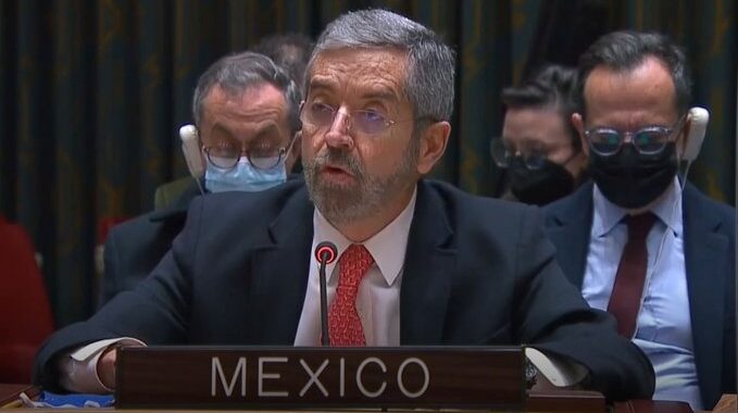 México pide ante ONU fortalecer los marcos internacionales contra el tráfico de armas