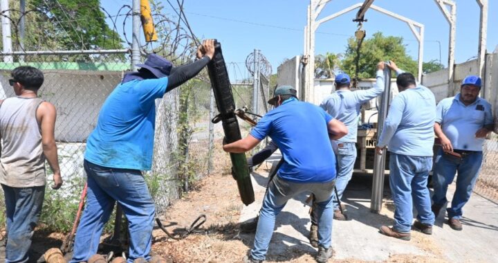 CIAPACOV realiza sustitución de bomba del Pozo Cardona en el municipio de Colima