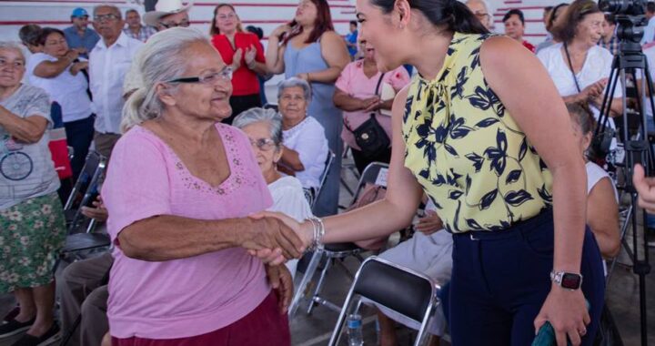 Indira: casi 500 mdp invertidos en Salud, ColiBecas y Pensión para Personas con Discapacidad