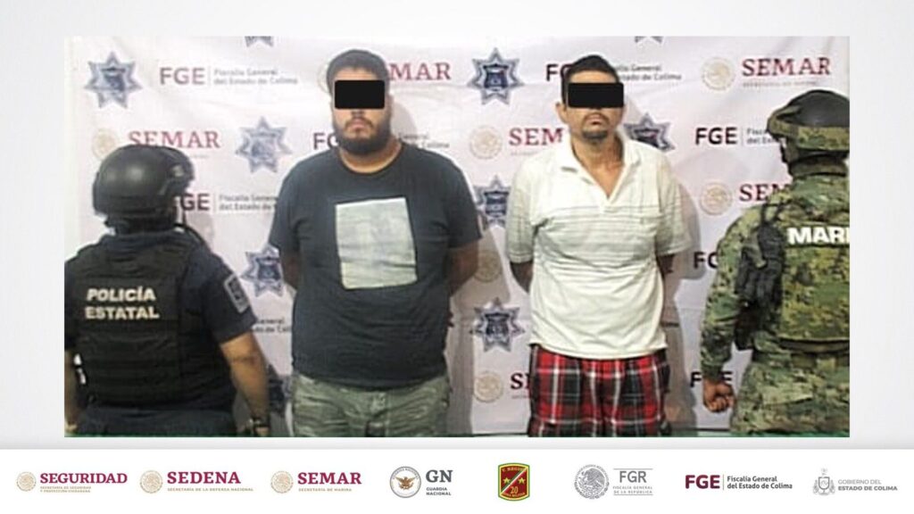 Dos hombres detenidos en flagrancia por presuntamente haber disparado ...