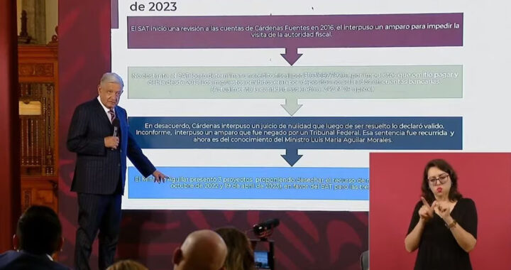 Advierte Gobierno de México que proyecto de la SCJN podría beneficiar a tío de Luis Cárdenas Palomino