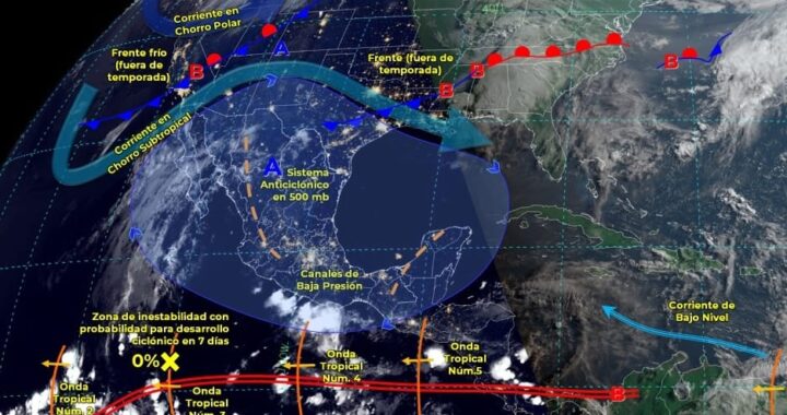 Colima inicia semana con temperaturas de 40 a 45°C y posibles lluvias aisladas