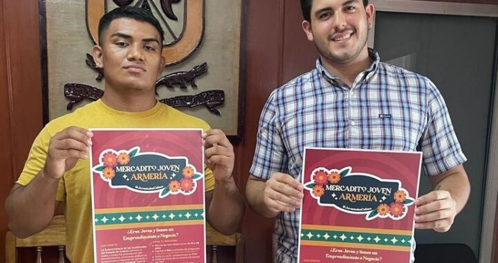 Subsejuv anuncia ‘Mercadito Joven’ este domingo en Armería; están abiertas las inscripciones