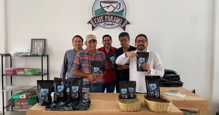 Subsecretario de Fomento Económico de Sinaloa recorre zona cafetalera de Comala