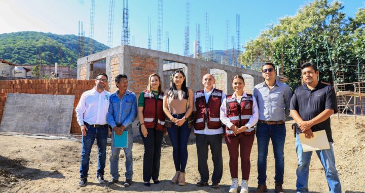 Gobernadora de Colima Supervisa Avances de Construcción del Nuevo Centro de Salud en Zacualpan