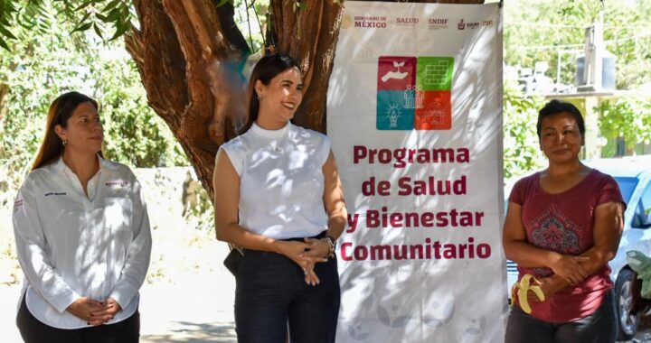 Rosi Bayardo inaugura nuevo grupo de desarrollo del Programa de Salud y Bienestar Comunitario