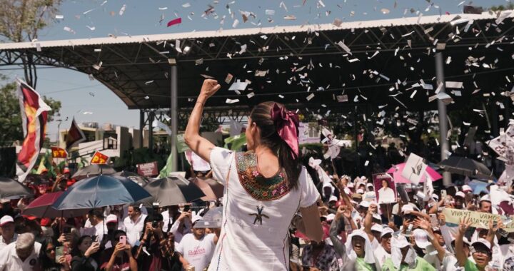 Claudia Sheinbaum presenta propuestas y reafirma compromiso con Colima en evento en el municipio de Tecomán.