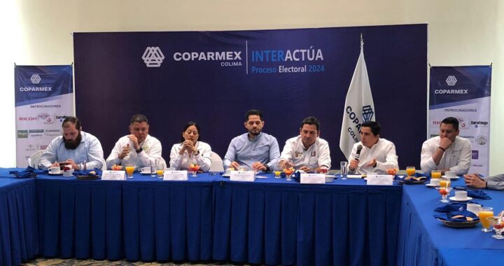 Candidatos federales de Morena presentan Plan de Prosperidad Compartida y logros de la 4T a empresarios de Coparmex Colima