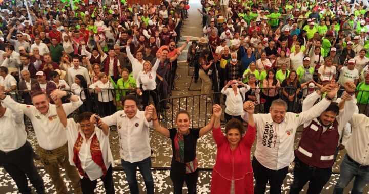 YA GANAMOS LA CAMPAÑA Y LOS DEBATES, AHORA TENEMOS QUE GANAR LA ELECCIÓN: CLAUDIA SHEINBAUM INVITA A ABARROTAR LAS URNAS ESTE 2 DE JUNIO