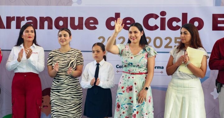 Gobierno de Colima inicia ciclo escolar 2024-2025 con casi 120 mil estudiantes