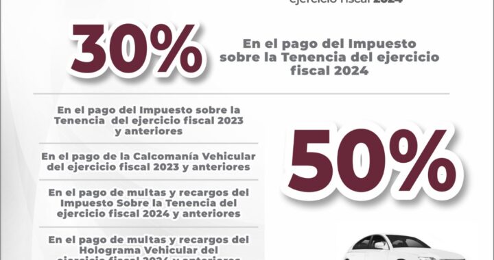 Gobierno Colima invita a aprovechar beneficios fiscales temporales en el pago del Impuesto sobre la Tenencia